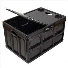 Load image into Gallery viewer, Greenmade InstaCrate Grande Black Collapsible Storage Container with Lid 16.5 Gallon Made in USA (Free Fast Shipping)
