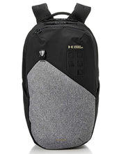 Load image into Gallery viewer, Under Armour Men&#39;s Guardian 2.0 Backpack , Jet Gray Medium Heather (010)/Metallic Gold Luster , One Size Fits All
