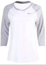 Load image into Gallery viewer, Nike 3/4 Sleeve Raglan Top
